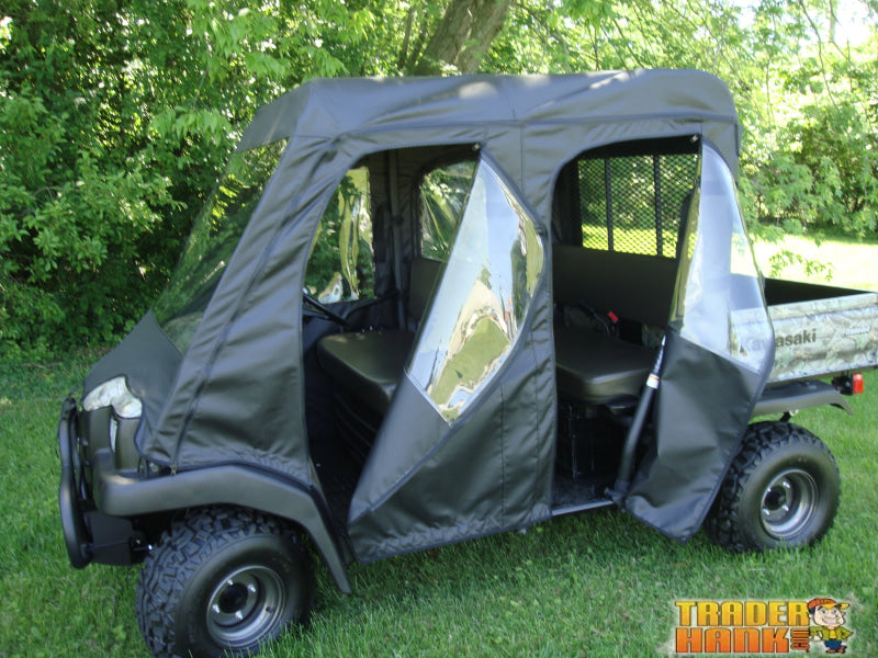 Kawasaki Mule 3000/3010 Trans - Full Cab Enclosure with Vinyl Windshield | UTV Accessories - Free shipping