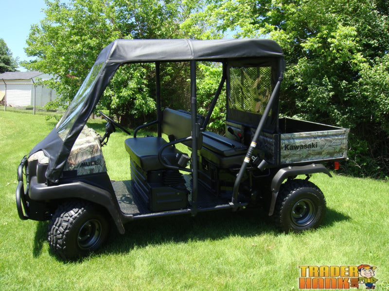 Kawasaki Mule 3000/3010 Trans - Vinyl Windshield/Top/Rear Combo | UTV Accessories - Free shipping