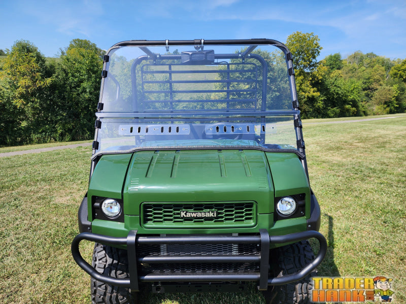 Kawasaki Mule 4000/4010 - 2 Pc Scratch-Resistant Windshield | UTV Accessories - Free shipping