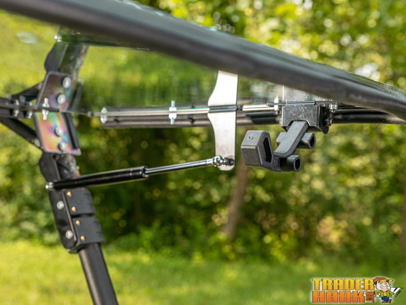 Kawasaki MULE 4000/4010 Scratch-Resistant Flip Windshield | UTV Accessories - Free shipping