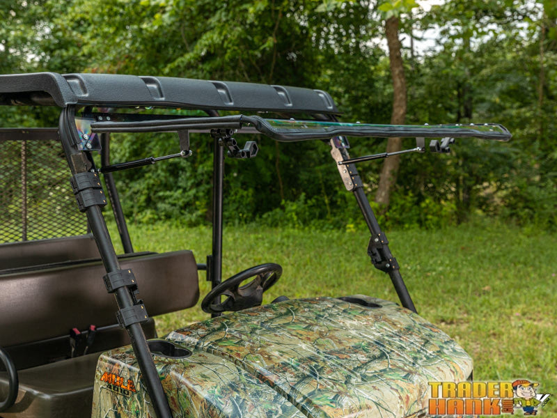 Kawasaki MULE 4000/4010 Scratch-Resistant Flip Windshield | UTV Accessories - Free shipping