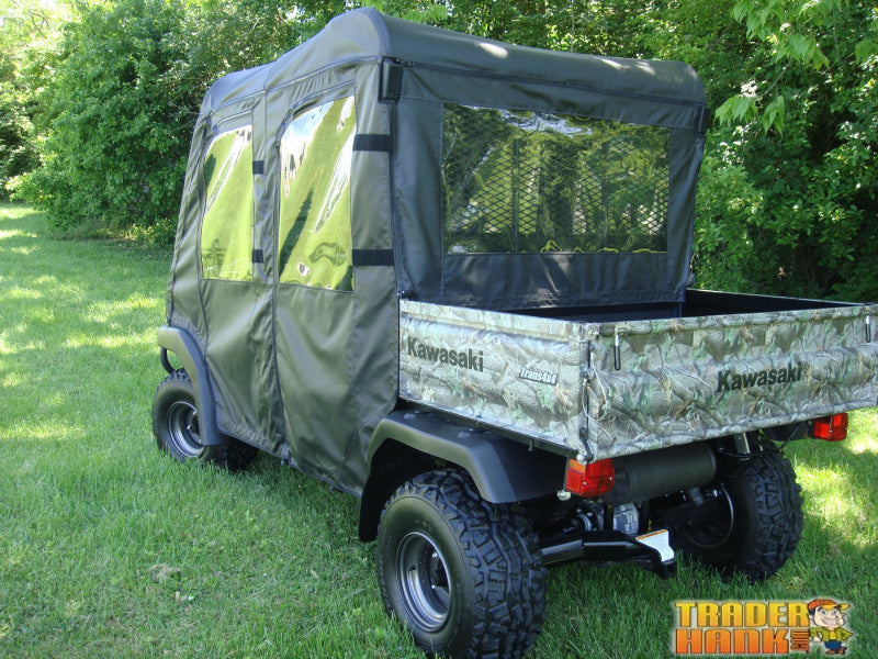 Kawasaki Mule 4000/4010 Trans - Full Cab Enclosure for Hard Windshield | UTV Accessories - Free shipping