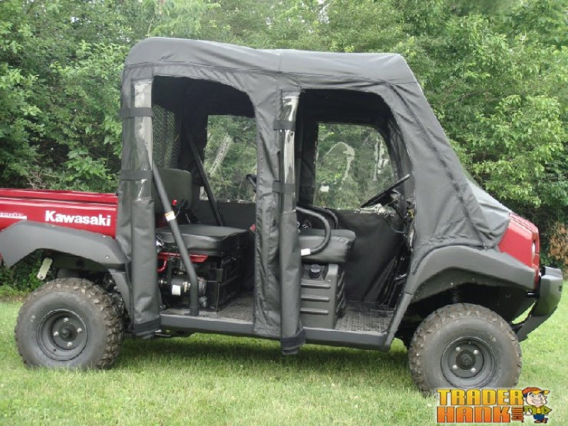 Kawasaki Mule 4000/4010 Trans - Full Cab Enclosure with Vinyl Windshield | UTV Accessories - Free shipping