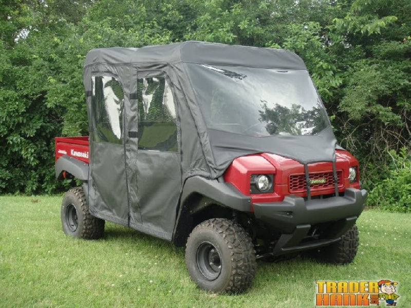 Kawasaki Mule 4000/4010 Trans - Full Cab Enclosure with Vinyl Windshield | UTV Accessories - Free shipping