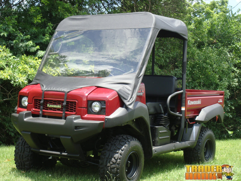 Kawasaki Mule 4000/4010 - Vinyl Windshield/Top Combo | UTV Accessories - Free shipping