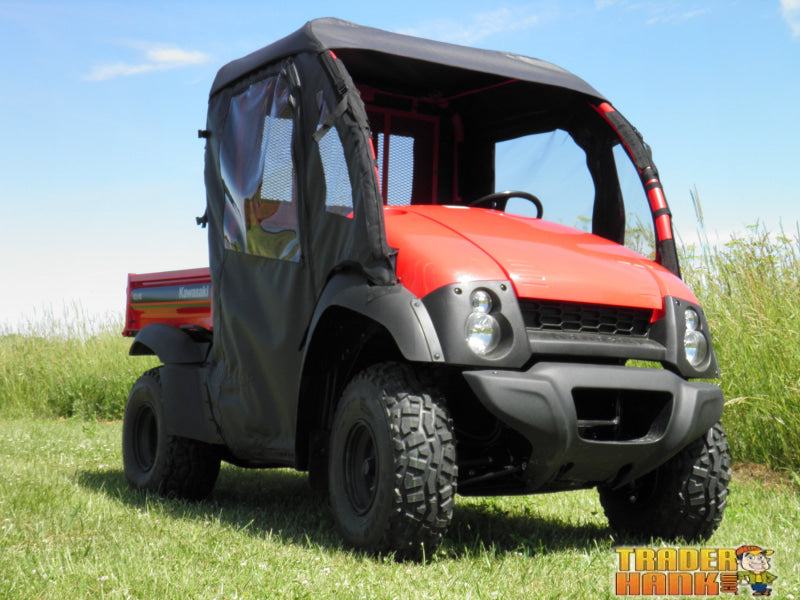 Kawasaki Mule 600/610 - Full Cab Enclosure for Hard Windshield | UTV Accessories - Free shipping