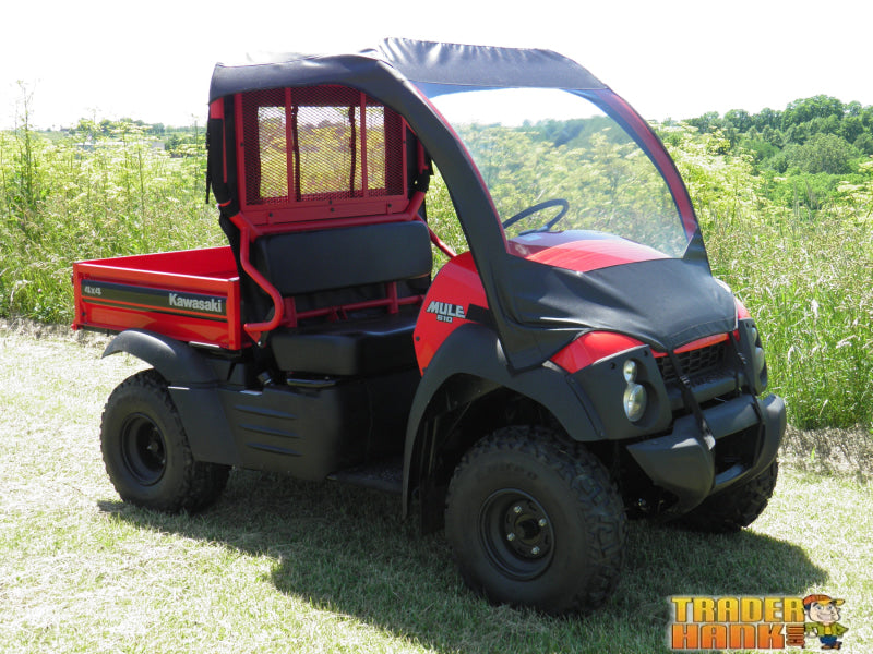 Kawasaki Mule 600/610 - Vinyl Windshield/Top/Rear Combo | UTV Accessories - Free shipping