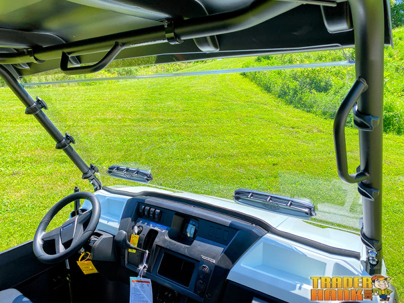Kawasaki Mule PRO-FX and FX/T Windshield W/Comfort Flow Vents-Hard Coated | Free shipping