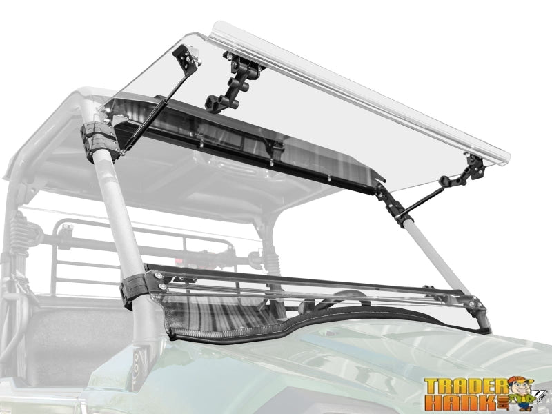Kawasaki MULE PRO-MX Scratch-Resistant Flip Windshield | Free shipping