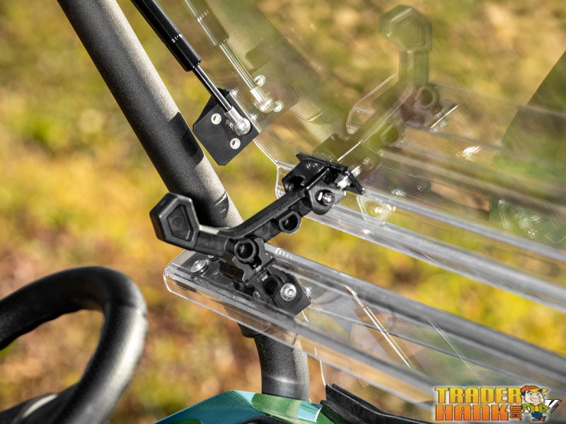 Kawasaki MULE PRO-MX Scratch-Resistant Flip Windshield | Free shipping