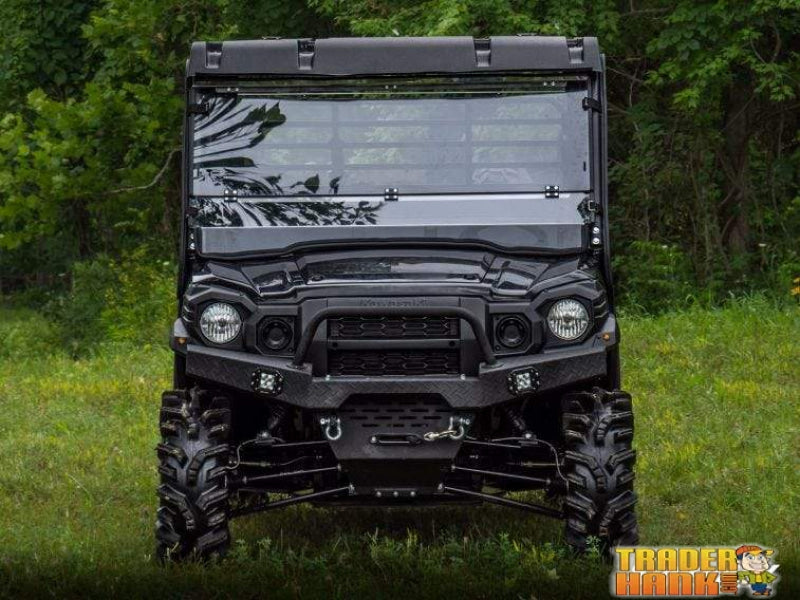 Kawasaki Mule Pro Scratch Resistant Flip Down Windshield | Free shipping