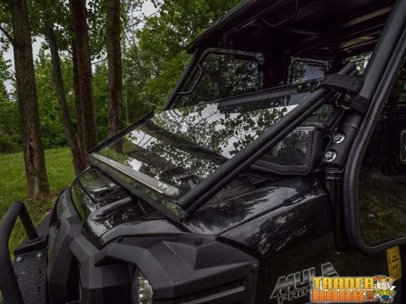 Kawasaki Mule Pro Scratch Resistant Flip Down Windshield | Free shipping