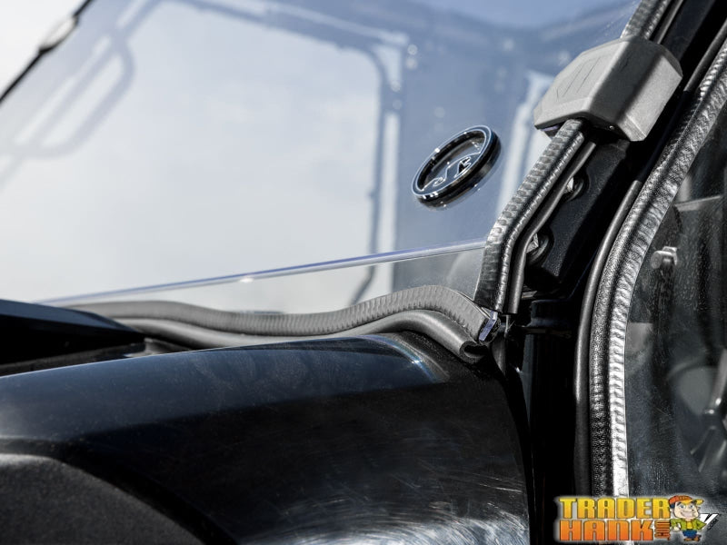 Kawasaki Mule Pro Scratch-Resistant Full Windshield | UTV Accessories - Free shipping