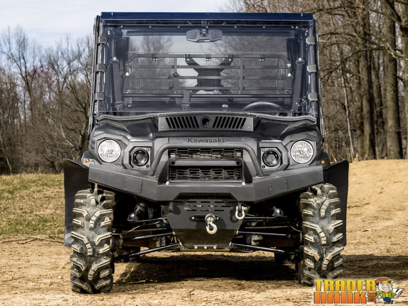 Kawasaki Mule Pro Scratch-Resistant Full Windshield | UTV Accessories - Free shipping
