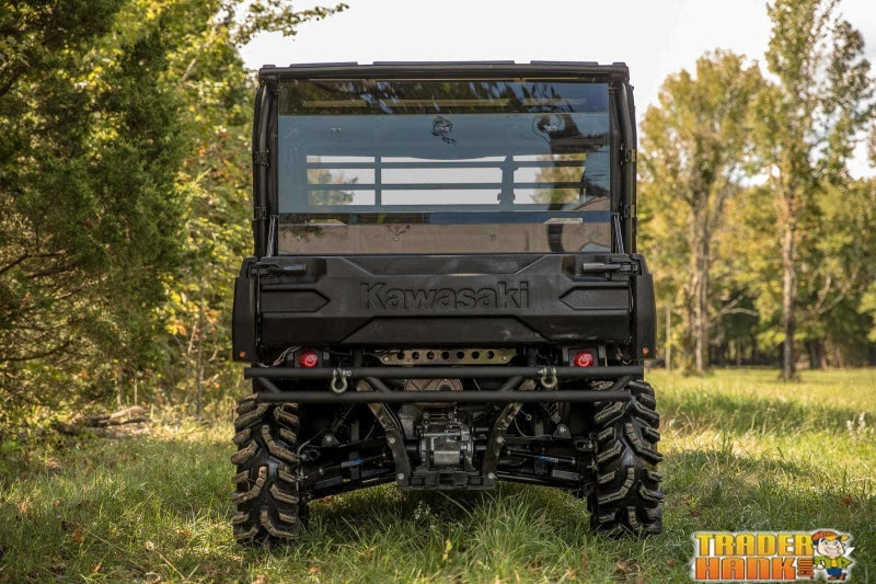 Kawasaki Mule Pro Scratch-Resistant Rear Windshield | Free shipping