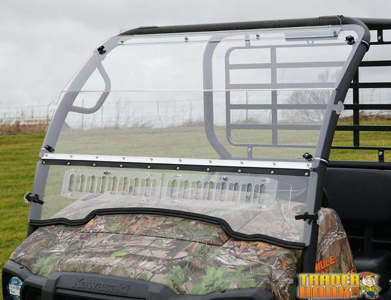 Kawasaki Mule Sx Aero-Vent Windshield | Utv Accessories - Free Shipping