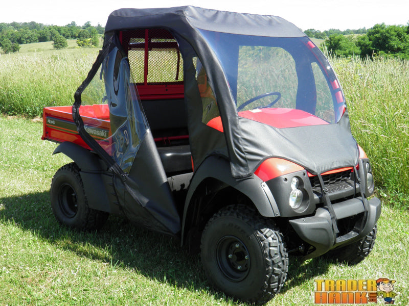 Kawasaki Mule SX - Full Cab Enclosure with Vinyl Windshield | UTV Accessories - Free shipping