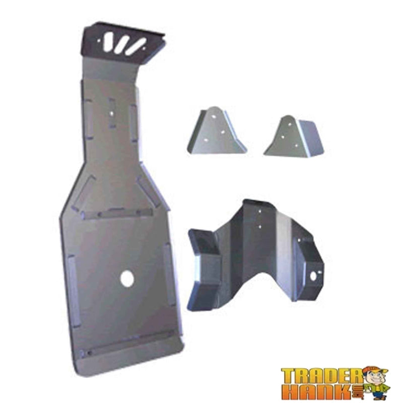 Kawasaki Prairie 400 Ricochet 4-Piece Complete Aluminum Skid Plate Set | Free shipping