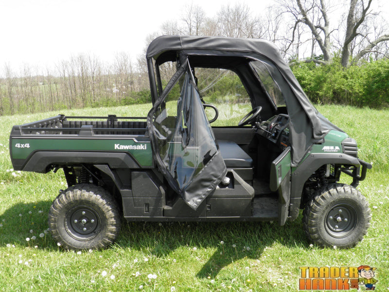 Kawasaki Pro FX - Full Cab Enclosure with Vinyl Windshield (Half Doors) | UTV Accessories - Free shipping