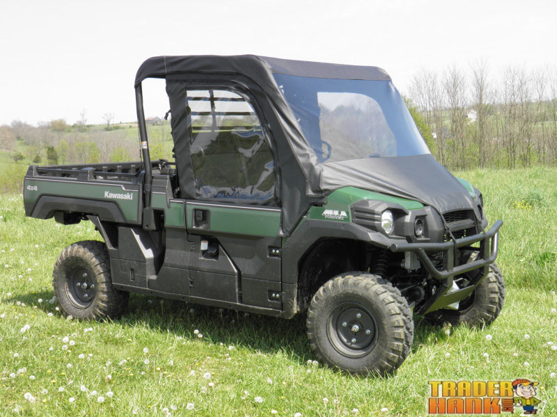 Kawasaki Pro FX - Full Cab Enclosure with Vinyl Windshield (Half Doors) | UTV Accessories - Free shipping
