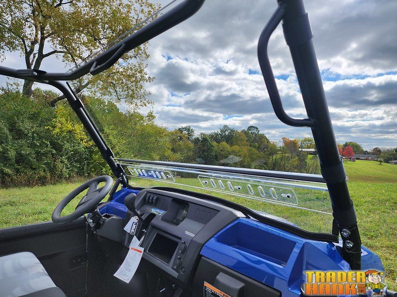 Kawasaki Pro FXR - 2 Pc General-Purpose Windshield with Vent/Clamp Options | UTV Accessories - Free shipping