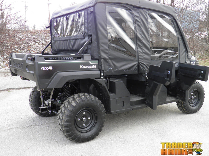 Kawasaki Pro FXT - Full Cab Enclosure for Hard Windshield (Half Doors) | UTV Accessories - Free shipping
