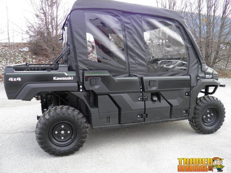 Kawasaki Pro FXT - Full Cab Enclosure for Hard Windshield (Half Doors) | UTV Accessories - Free shipping