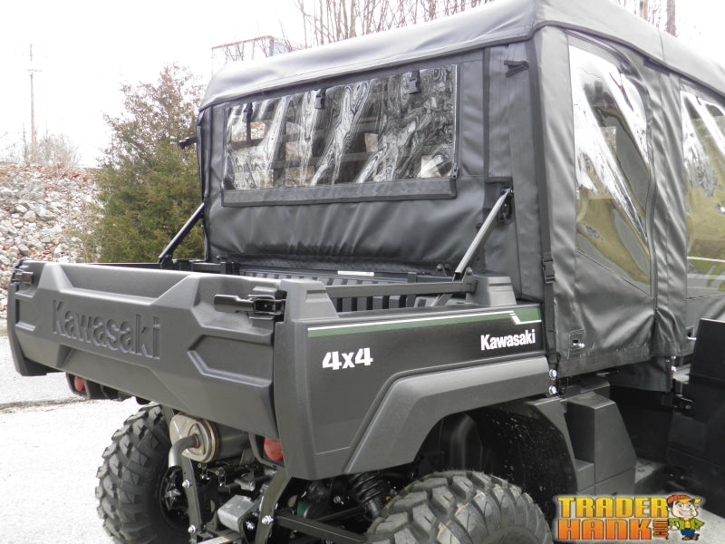 Kawasaki Pro FXT - Full Cab Enclosure with Vinyl Windshield (Half Doors) | UTV Accessories - Free shipping