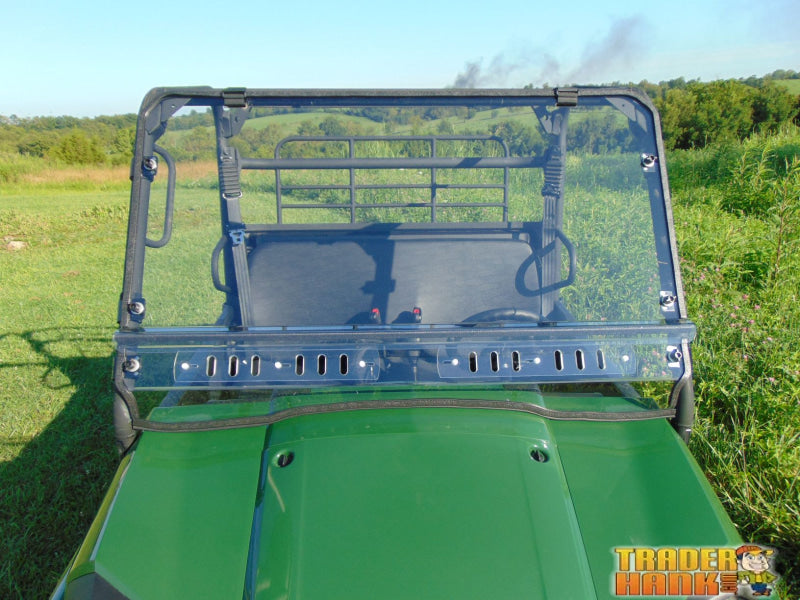 Kawasaki Pro-MX - 2 Pc Windshield with Clamp Vent and Hard Coat Options | UTV Accessories - Free shipping