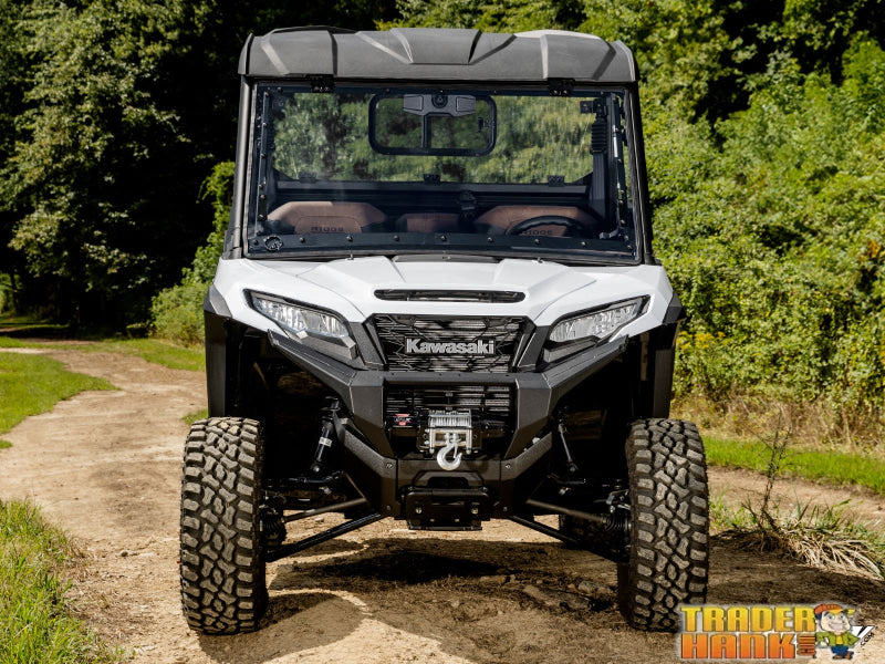 Kawasaki Ridge Scratch-Resistant Flip Windshield | Free shipping