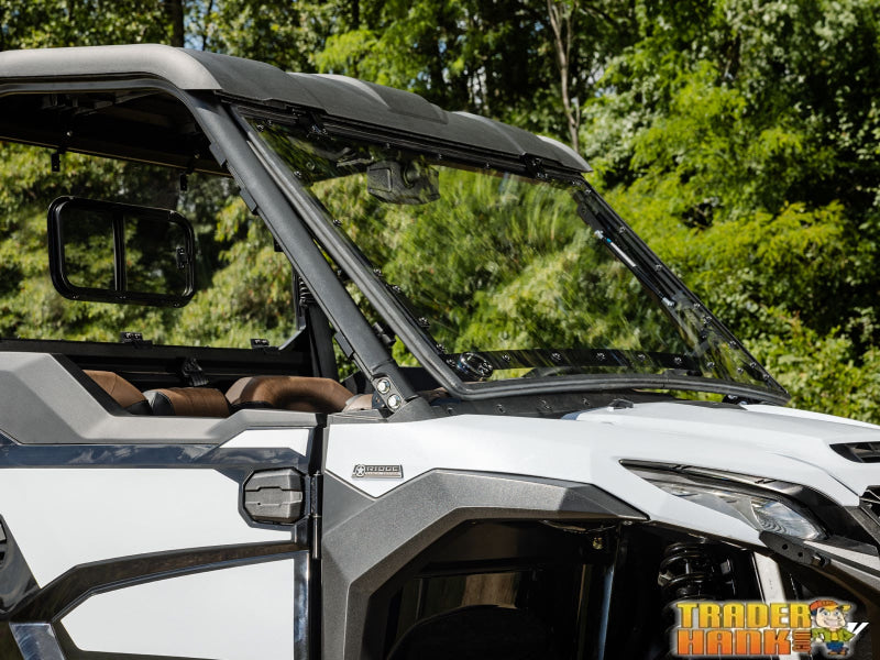 Kawasaki Ridge Scratch-Resistant Flip Windshield | Free shipping
