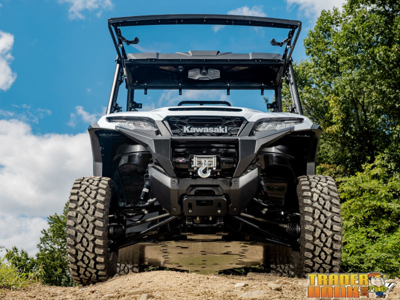 Kawasaki Ridge Scratch-Resistant Flip Windshield | Free shipping