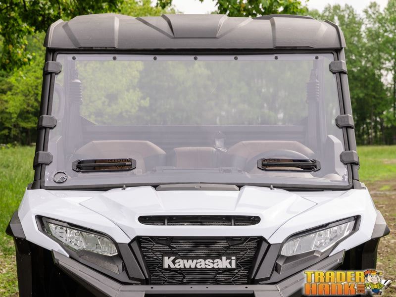 Kawasaki Ridge Vented Full Windshield | Free shipping