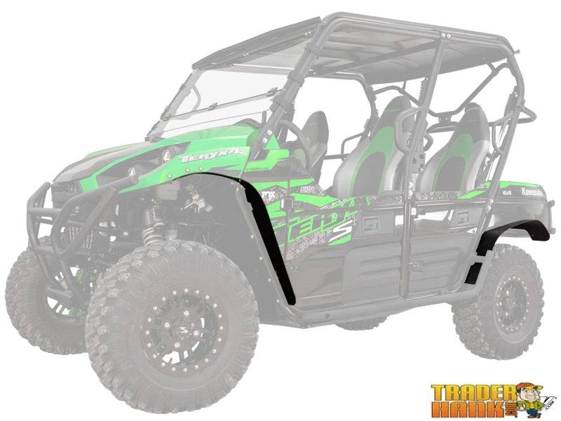 Kawasaki Teryx 4 Low Profile Fender Flares | Free shipping
