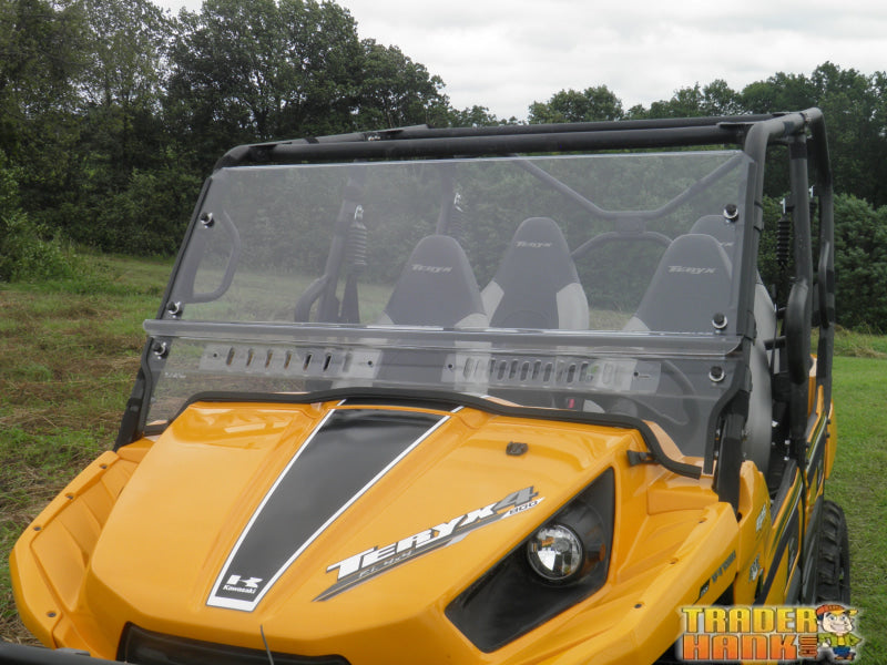 Kawasaki Teryx 4-Seater - 1 Pc Vented General-Purpose Windshield | UTV Accessories - Free shipping