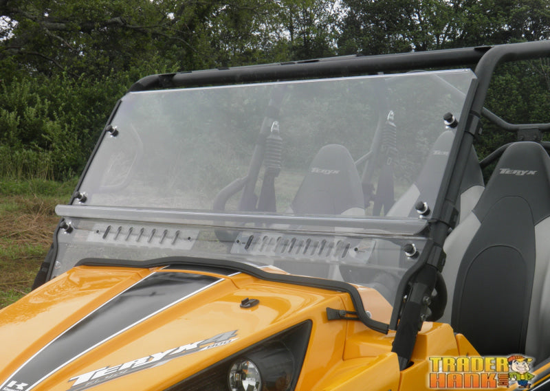 Kawasaki Teryx 4-Seater - 1 Pc Vented Scratch-Resistant Windshield | UTV Accessories - Free shipping