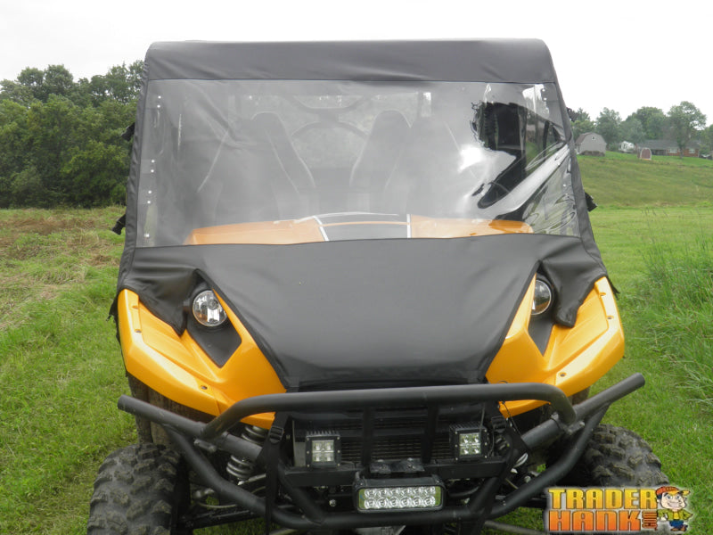 Kawasaki Teryx 4-Seater - Full Cab Enclosure with Vinyl Windshield | UTV Accessories - Free shipping
