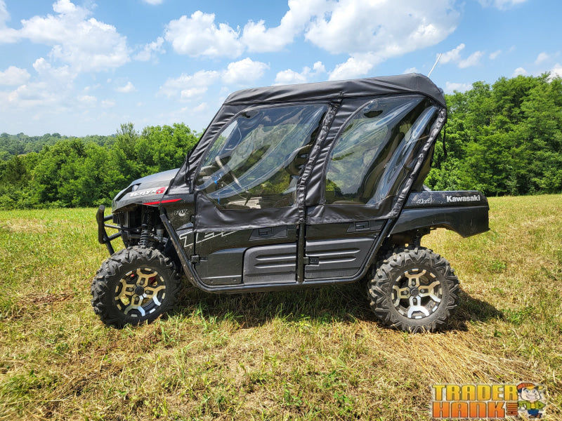 Kawasaki Teryx 4-Seater - Full Cab Enclosure with Vinyl Windshield | UTV Accessories - Free shipping