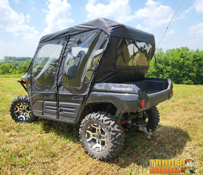 Kawasaki Teryx 4-Seater - Full Cab Enclosure with Vinyl Windshield | UTV Accessories - Free shipping