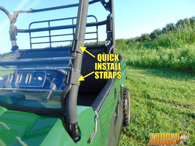 Kawasaki Teryx 750 - 2 Pc Vented General-Purpose Windshield | UTV Accessories - Free shipping