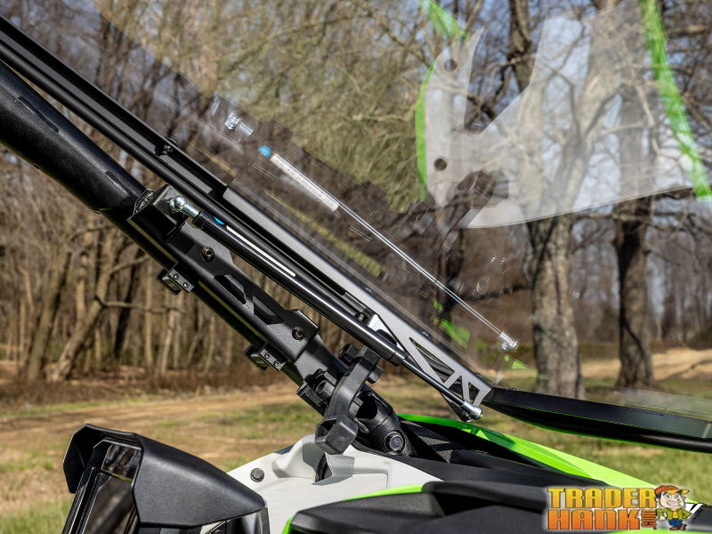 Kawasaki Teryx H2 Scratch-Resistant Flip Windshield | UTV Accessories - Free shipping
