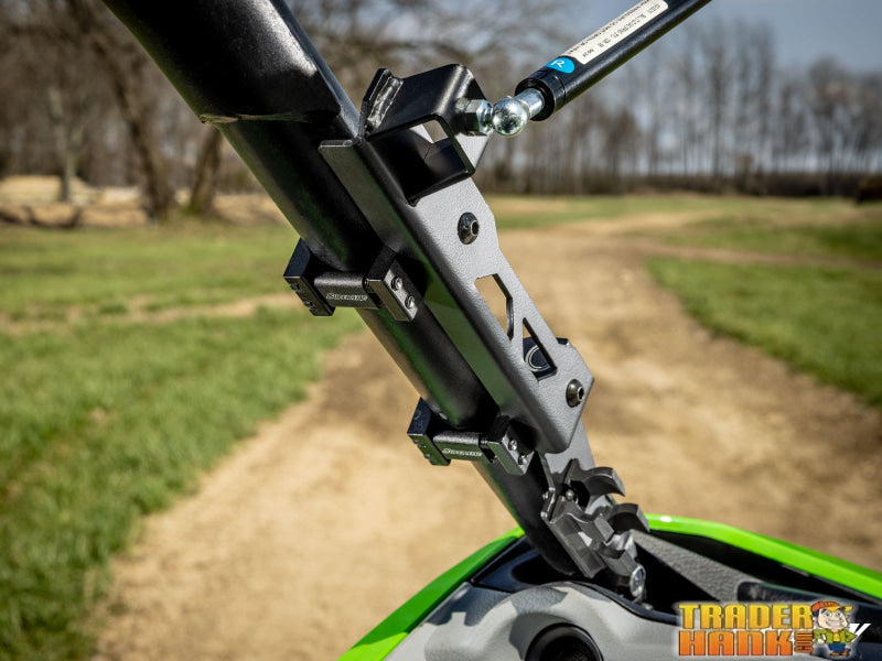 Kawasaki Teryx H2 Scratch-Resistant Flip Windshield | UTV Accessories - Free shipping