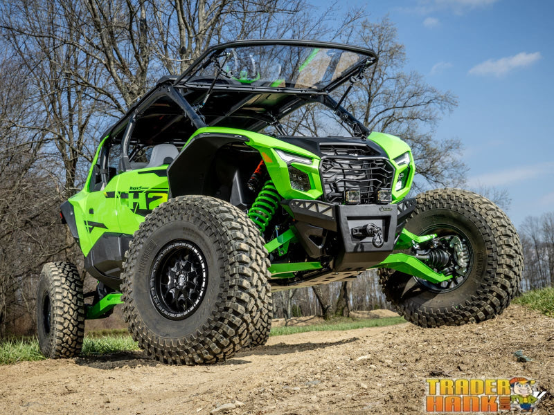 Kawasaki Teryx H2 Scratch-Resistant Flip Windshield | UTV Accessories - Free shipping
