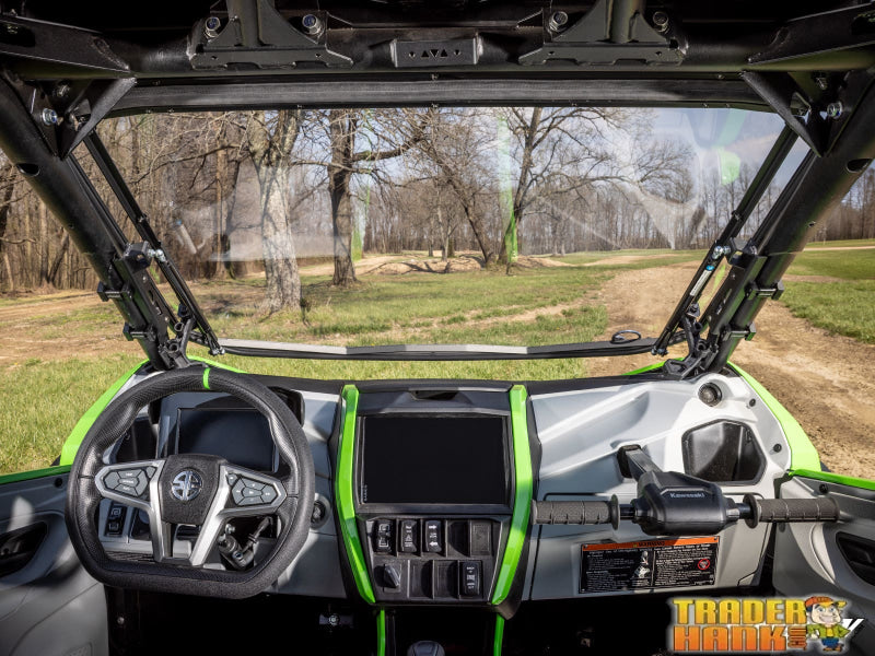 Kawasaki Teryx H2 Scratch-Resistant Flip Windshield | UTV Accessories - Free shipping