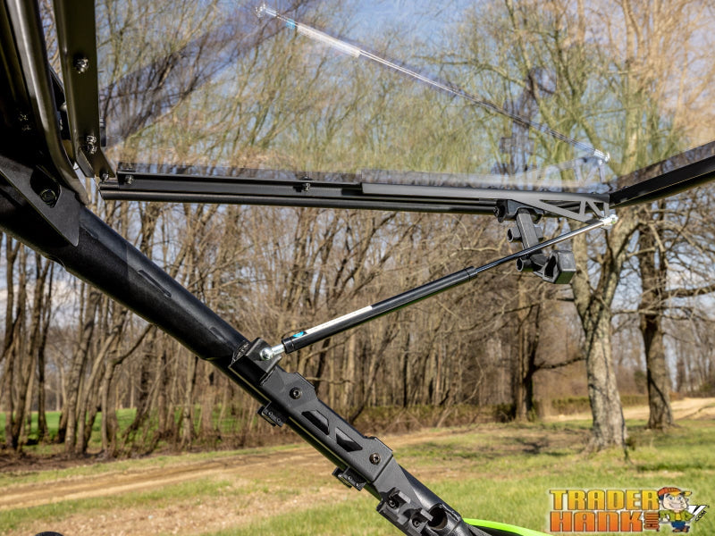 Kawasaki Teryx H2 Scratch-Resistant Flip Windshield | UTV Accessories - Free shipping