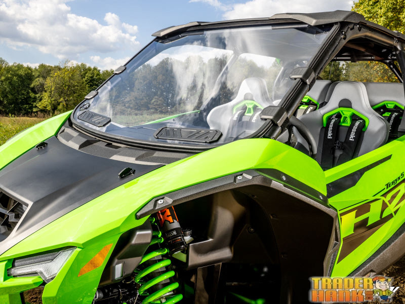 Kawasaki Teryx H2 Vented Windshield | UTV Accessories - Free shipping
