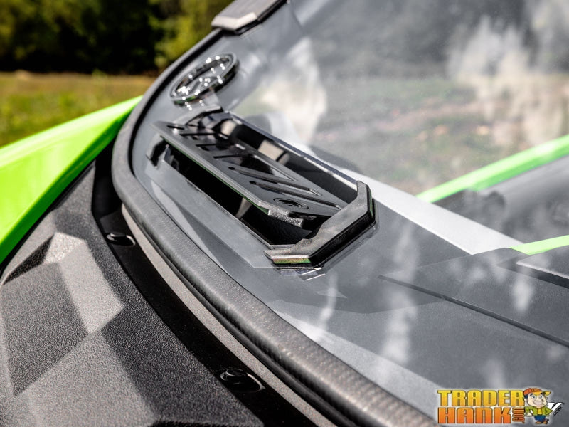 Kawasaki Teryx H2 Vented Windshield | UTV Accessories - Free shipping