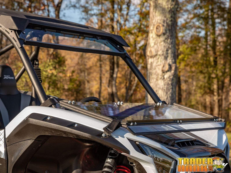 Kawasaki Teryx KRX 1000 Flip Down Windshield | SUPER ATV WINDSHIELDS - Free Shipping