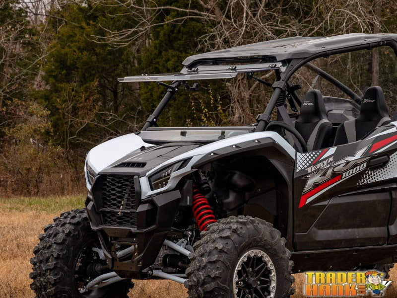 Kawasaki Teryx KRX 1000 Flip Windshield | SUPER ATV WINDSHIELDS - Free Shipping