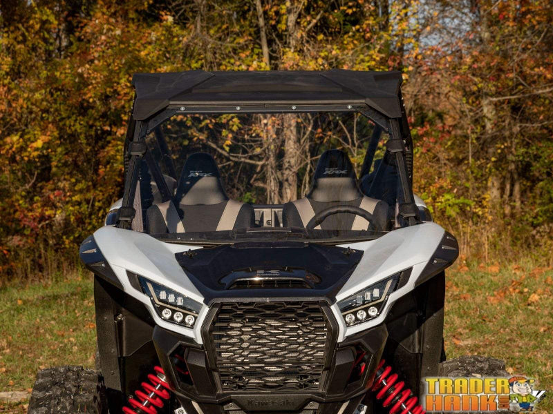 Kawasaki Teryx KRX 1000 Scratch Resistant Full Windshield | SUPER ATV WINDSHIELDS - Free Shipping
